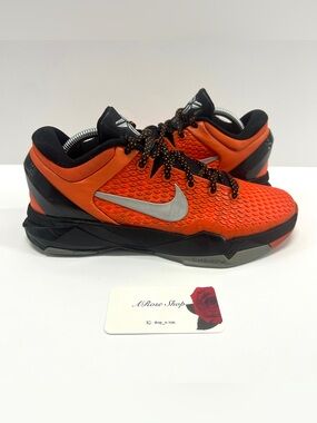 Nike Zoom Kobe 7 TB ‘Orange Blaze’ (517359 800) Shoes Size: 8.5 M